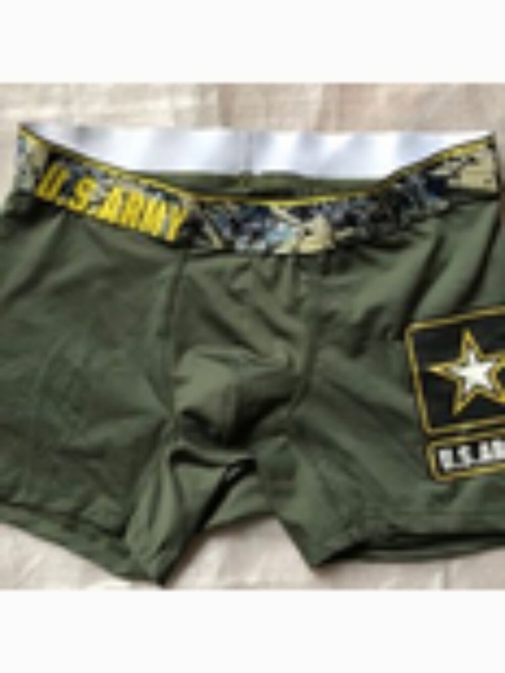 Boxer brief U.S. Army mens new size S (waist 28-30") 92% polyester 8% spandex
